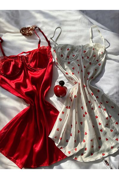 Lavinlingeriee Brailed Satin Dress Set (Dowery,Engagement,Bunch)