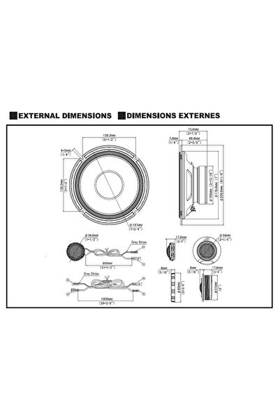 Alpine Σετ 2 ηχείων αυτοκινήτου Alpine S2-S80C, 20 cm, 85W RMS