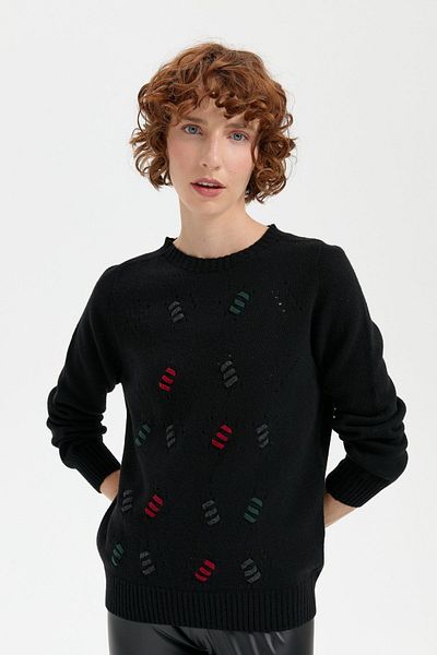 Desen Pulover de damă Dsn24k24211