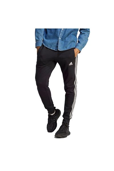 adidas Φούτερ με 3-Stripe Essentials Francais Terry Tapered