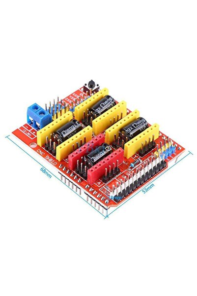Genel Markalar Arduino Cnc Shield A4988 Drv8825 Drv8833 Cnc 3d Yazıcı Step Motor