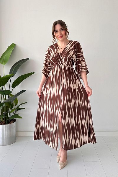 MaziButik Εντόμων Νυχτερίδα - Φόρεμα Kafer - Χρώμα Καφέ
