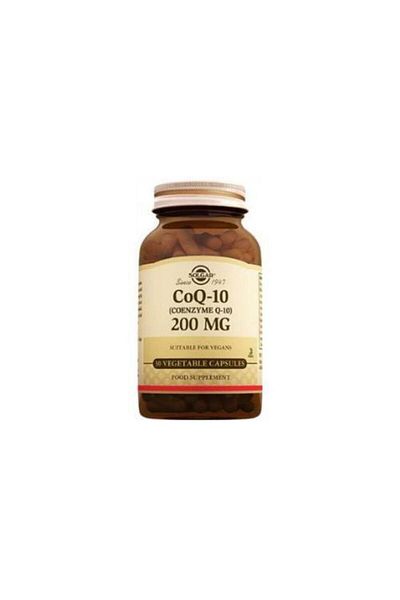 Solgar Coenzyme Q-10 200 Mg 30 Capsules