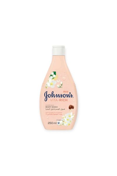 Johnson Johnson's Vita-Rich Body Wash with Jasmine & White Blossoms, 250ml