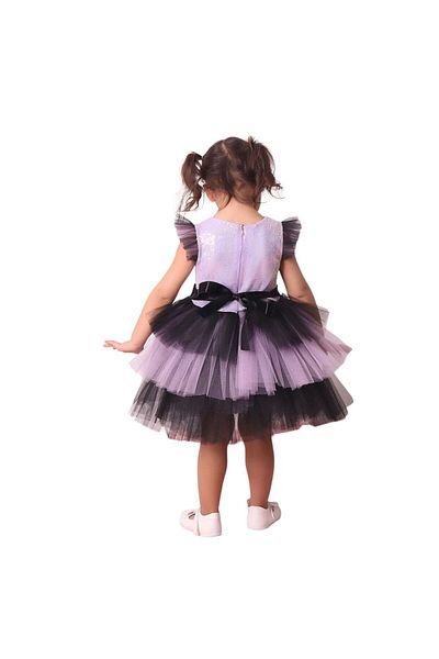 Ahsenimbebe Kuromi Fluffy Dress