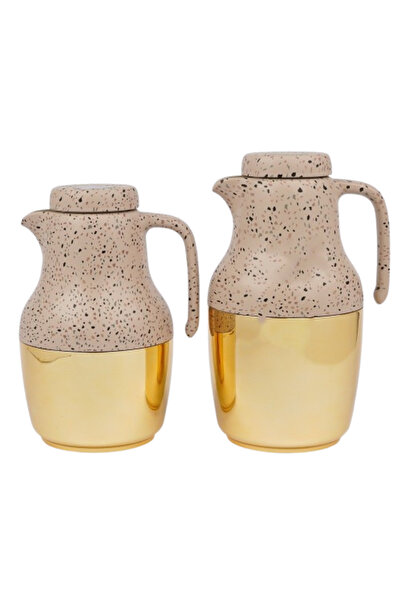 NO NAME طقم ترامس ثلاجات سالي بسعة 1لتر و 600 مل متعدد الألوان