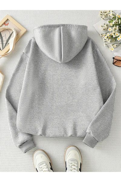 Minikelya Women's Long Sleeve Hoodie & Jogging Pants Outfit Set