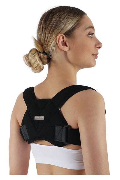 teknotrust Upright Posture Corset - Clavicle Support Bandage - Back and Shoulder Corrector Anti-Back Pain