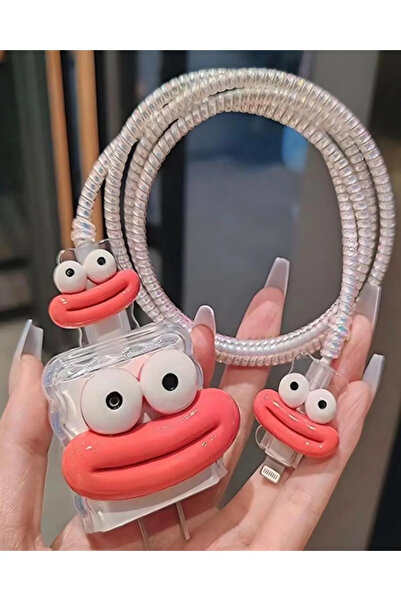 Dublin İphone 18w/20w Uyumlu Şarj Aleti Kılıfı, Şarj Kablosu Koruma Aparatı, ...