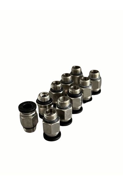 RUDİ ARMATÜR 6 mm Compatible Pneumatic Straight Union Joint