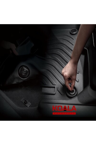 KoalaOtoTekstil Fiat Fiorino-Bipper-Nemo Havuzlu Paspas 2007-2025