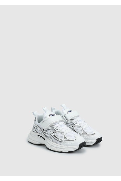 pepino White-Black Boy's Sneaker