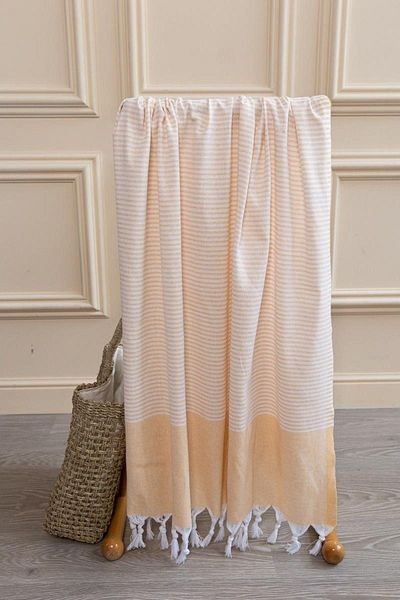 VAROL 2 Pieces 100% Cotton Peshtemal Büşra