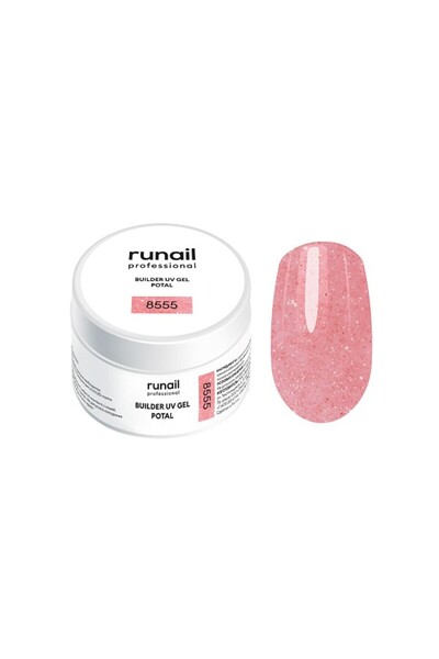 RUNAIL Professional Protez Tırnak Jeli UV Builder Gel Potal Pembe 15Gr. 8555