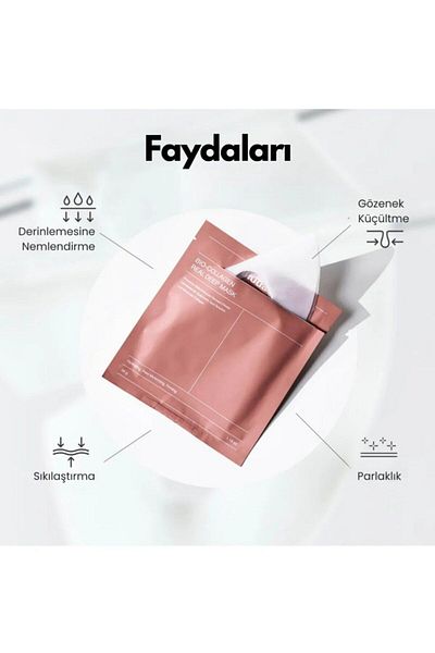 Biodance قناع بيو كولاجين العميق الحقيقي 4 قطع (4 وردي)