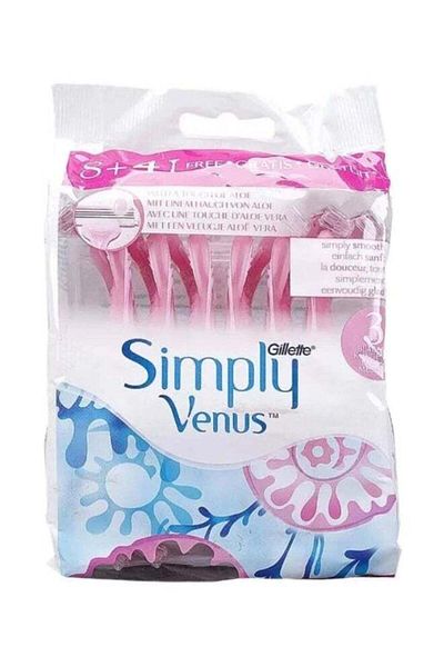 Gillette Gillette Simply 3 Women's Disposable Razor Blades, 8 Count
