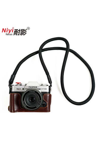 Choice 23 PURE black Camera Neck Shoulder Strap Belt for DSLR Camera for Sony Nikon Canon Fuji Pentax Panas