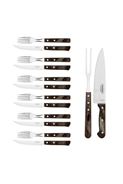 TRAMONTINA Set cuțit și furculiță pizza/friptură din 14 piese 29899211