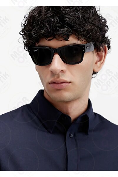 Ray-Ban Mor Optik "mega Wayfarer" Rb0840 901/58 (51 SİZE) Polarize