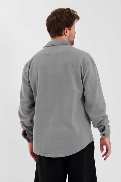 CODER SW Anthracite Thick Winter Fleece Shirt
