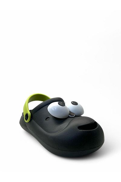 Tuğba Ortopedi 101 Unisex Children's Black Anatomical Emoji Slippers