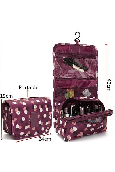 Travel Hanging makeup bag, waterproof toiletry bag, multi-functional travel bag