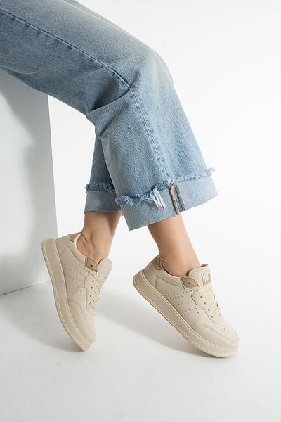 Getcho Feyen Women's Ecru Casual Sports Shoes