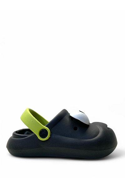 Tuğba Ortopedi 101 Unisex Children's Black Anatomical Emoji Slippers