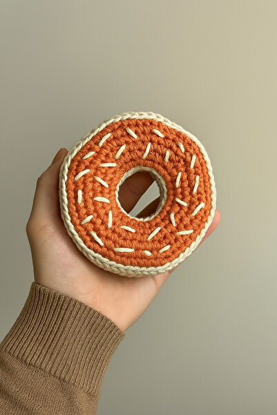 MALLY PET PROFESSIONEL PET CARE Donut - Handmade Cat and Dog Toy