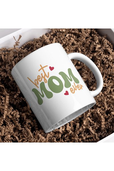 rk tasarım Specially Designed Mother's Day Mug Cup the Most Meaningful Gift for Mom!