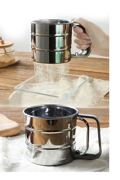 AHC LİFE Stainless Steel Flour Sieve / Flour Sieve