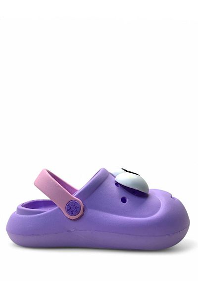 Tuğba Ortopedi 101 Κοριτσίστικες Παντόφλες Emoji Λιλά Ανατομικές