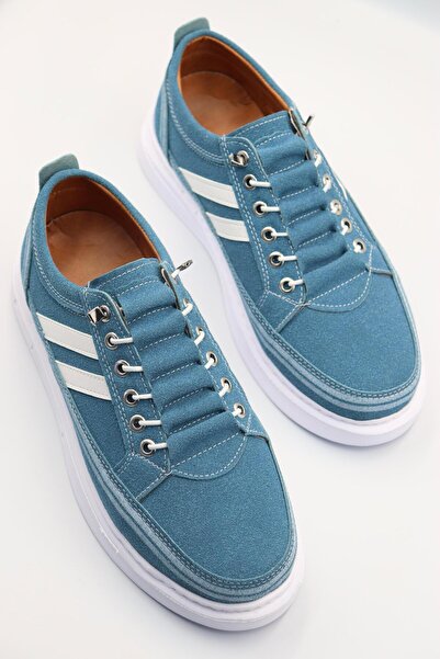 Sanvio Tarzkar Bărbați Turcoaz Alb Zilnic Flexibil Confortabil Cusut Talpă ușoară Plimbare Garantată Pantofi sport Pantofi sport