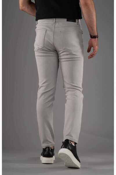 Denim Чоловічі джинси, облягаючі, кольору каменю та зі звичайними штанинами