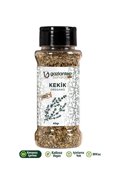 Gaziantep Baharat Kekik 40gr – Doğal Kurutulmuş Katkısız & Yoğun Aromal