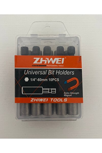 ZHWEİ Manyetik Bits Uç Uzatma Adaptörü - 60 Mm Mıknatıslı Bits Uzatma (1 ADET...