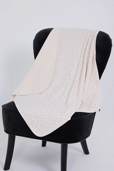 Skygo U.S. Polo Baby Blanket Usb2498 Ecru