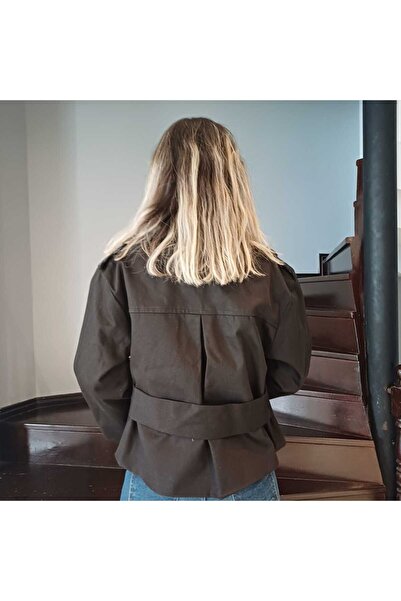 JEANS STAR Trençkot Astarlı Kadın Yeni Sezon