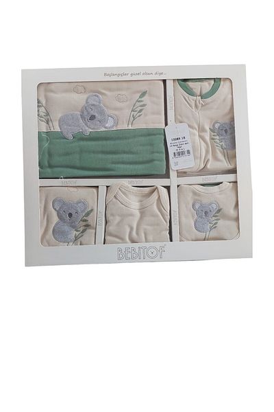 Bebitof Bebi̇tof Koala 10-Piece Zibin Set