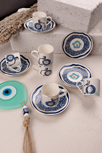 Store Porser Pavo 12 Parça Kahve Fincanı Seti