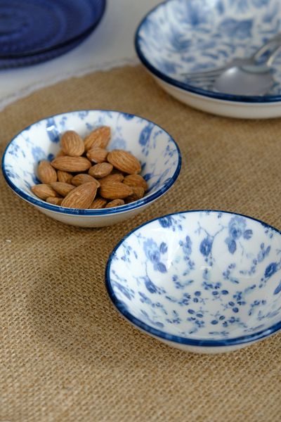 tabakevi Plate House Porcelain Blue Heaven Mini Bowl 90Cc 2 Li 10X10X3Cm