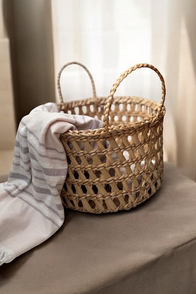 AFRALYAHOME Multi-Purpose Wicker Basket Organizer