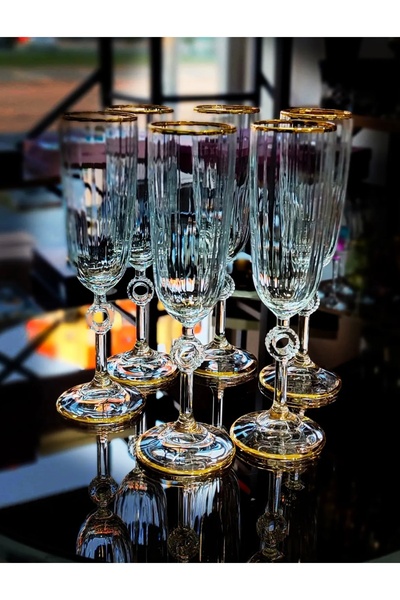 adana avm Özel Tasarım Amore Gerçek Altın Kahve Yanı Su Bardağı Kadeh