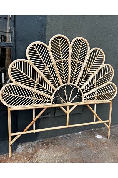 Store Bambu Yatak Başlığı Naturel Renk Çift Kişilik 160cm
