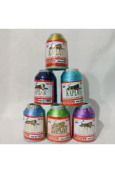 Kaplan 20 g Needle and Lace Thread, 6 Li Selen Kaplan