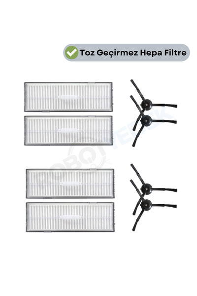 robotyedek روبوروك إس8 إس8 برو ألترا (ليس إس8 برو!) فلتر Hepa البديل المتوافق...