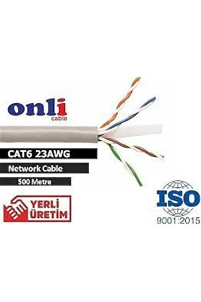 ONLİ Data-p190 er-6002 u-utp 23 awg cca cu 500 meter cat6 cable
