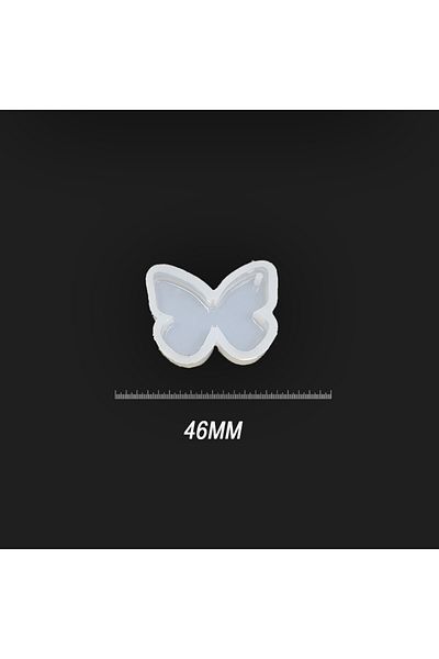 Hobizubi Resin Epoxy Mold Pendant Keychain Butterfly - A9