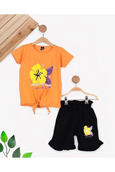 Egelite Дівчачий літній комплект для дітей віком 2-10 років з верхнім зав'язу...