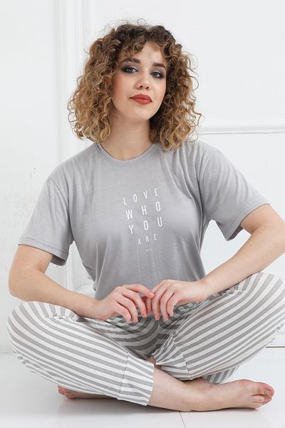 sleeproom Summer Striped Pajama Set